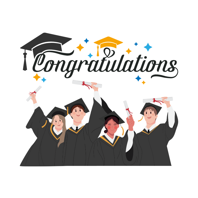 Graduation Sticker Labels