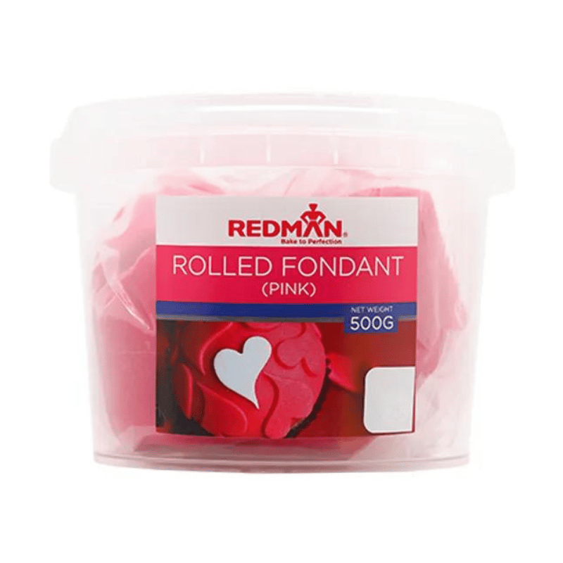 Rolled Fondant 500gm - Pink