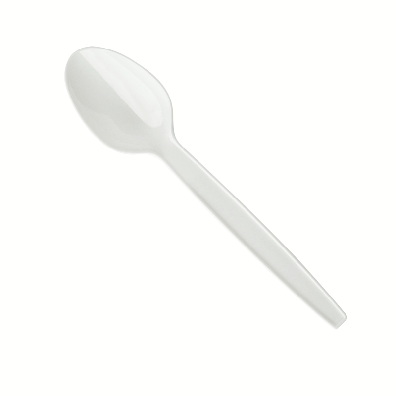 7inch Disposable Plastic Spoon 100pcs