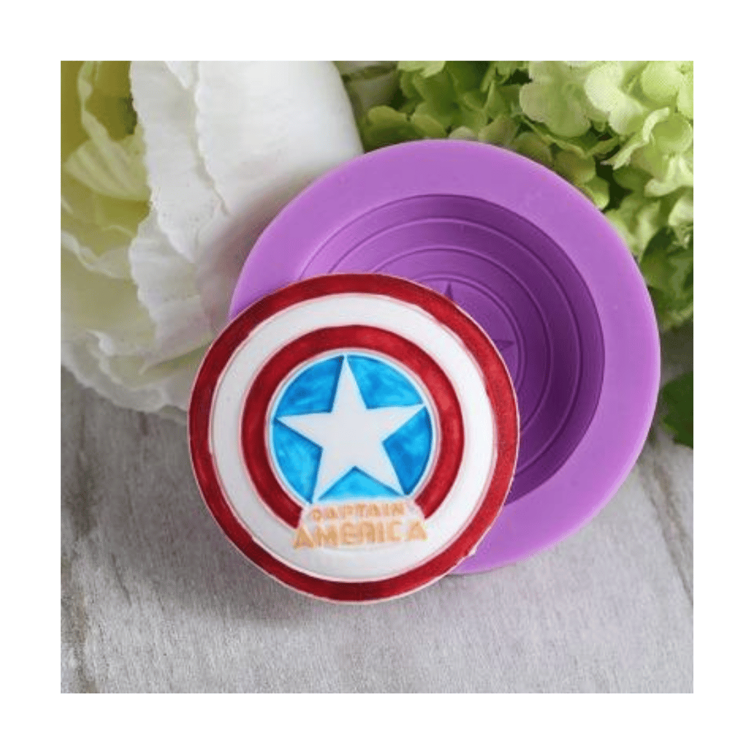 MM 14830 | Captain America Shield Silicone Mold