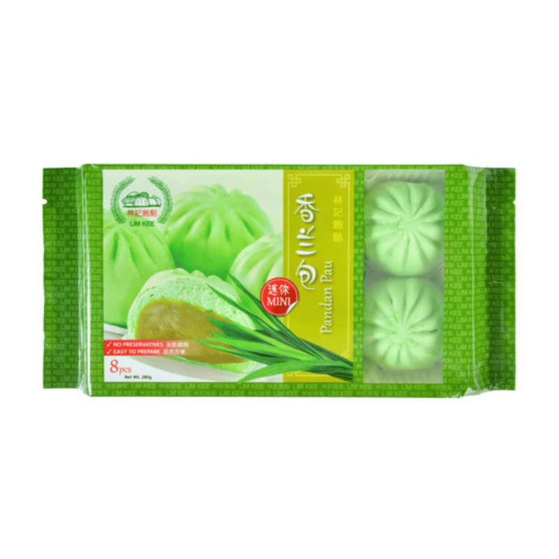 Mini Pandan Pau 8pc