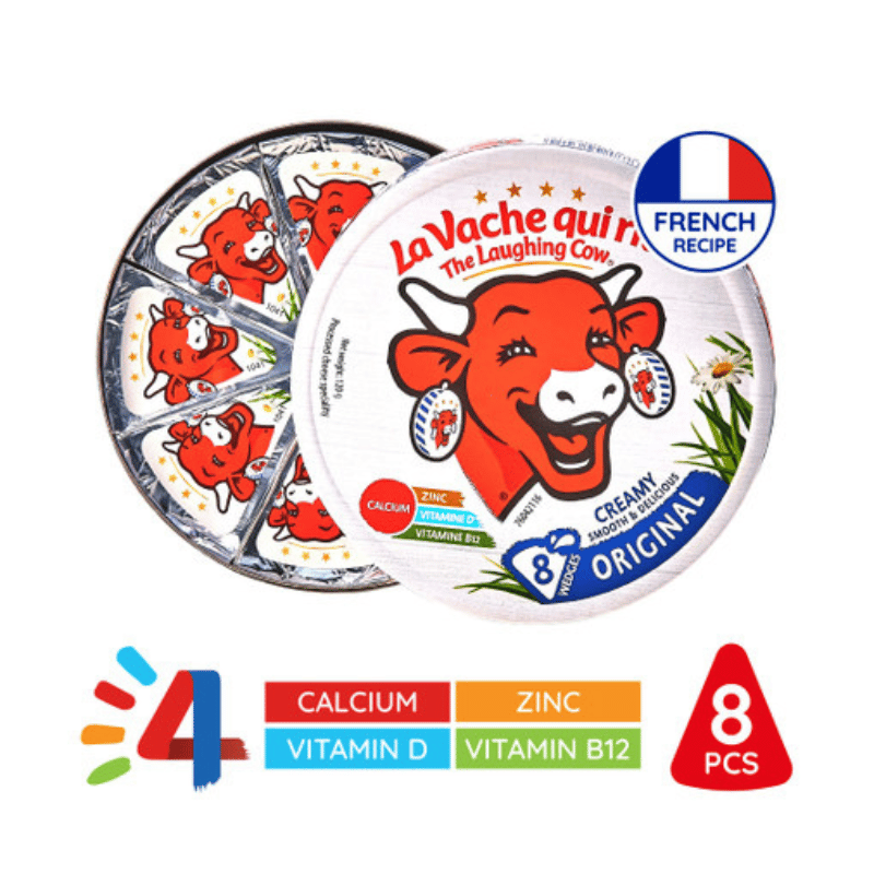 Laughing Cow Cheese Spread ORIGINAL 8pc