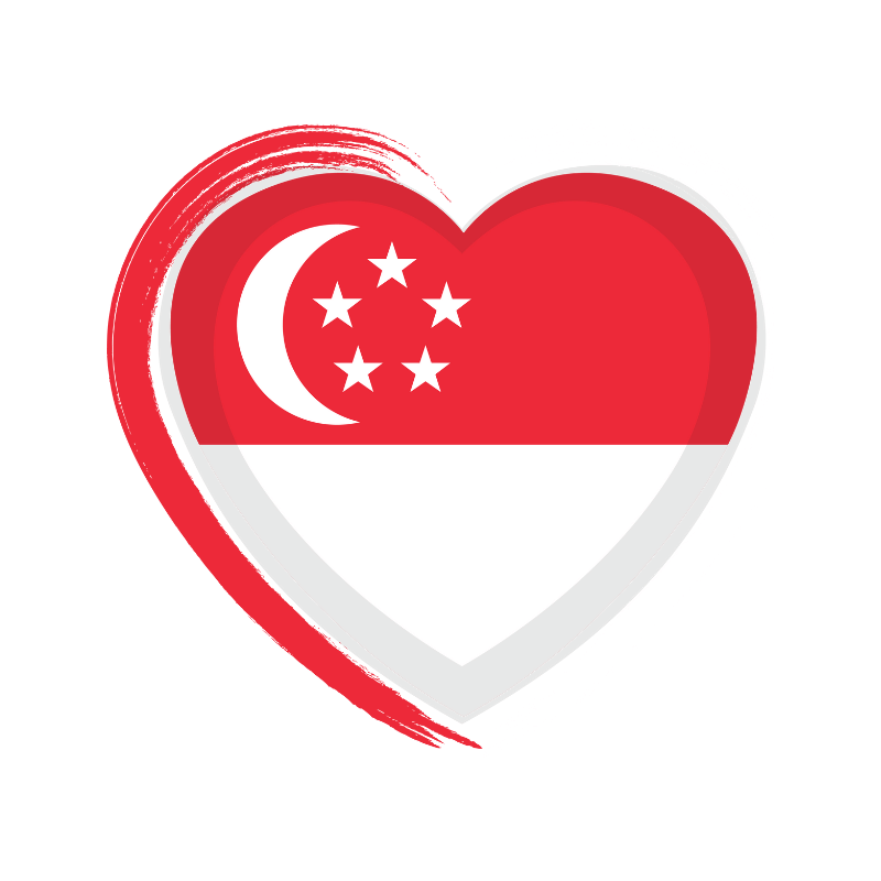 SG60 National Day Sticker Labels