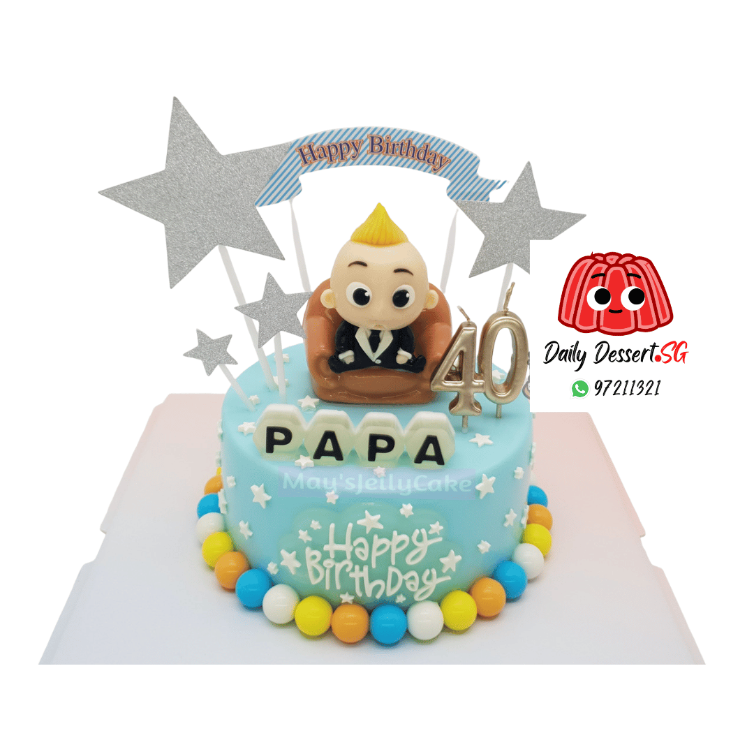 Jelly Cake - Baby Boss Father Day Cake