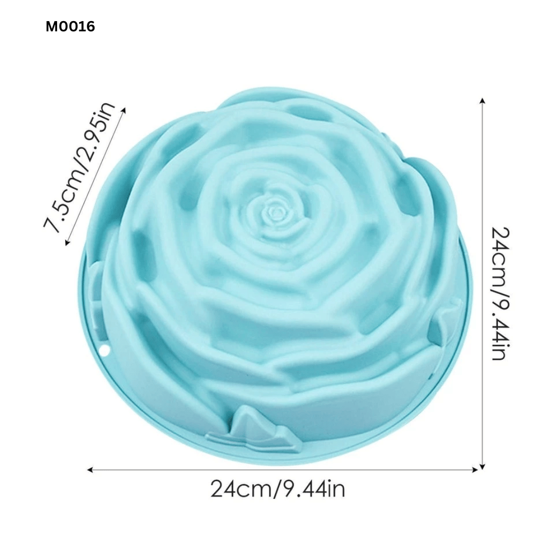 B003 M0016 | Silicone Mold Large Rose