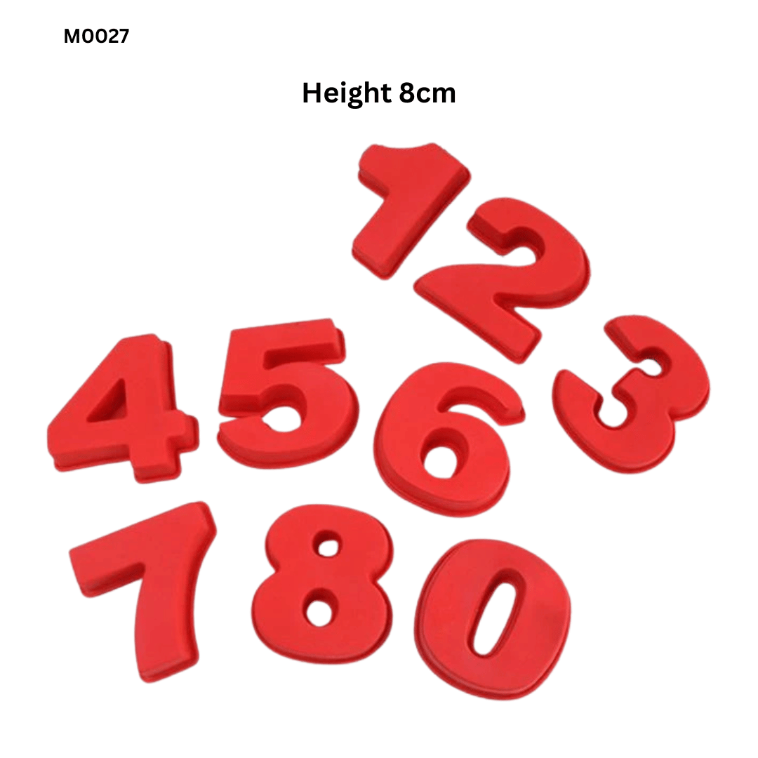 B003 M0027 | Silicone Mold Numbers