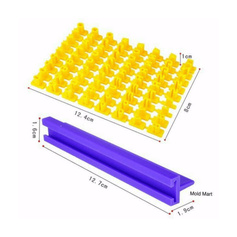 MM 211314 | Alphabet Stamp Embosser Set for Cookies / Fondant