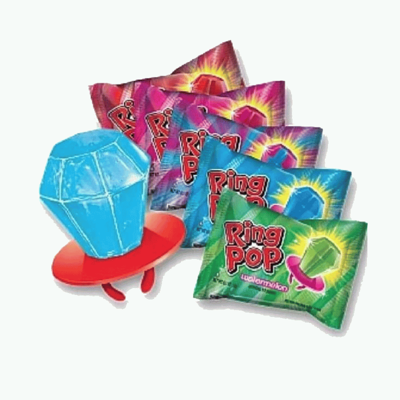 Ring Pop Candy 24pc Assorted