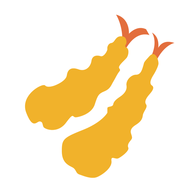 Ebi Tempura Prawn 10pc Cooked