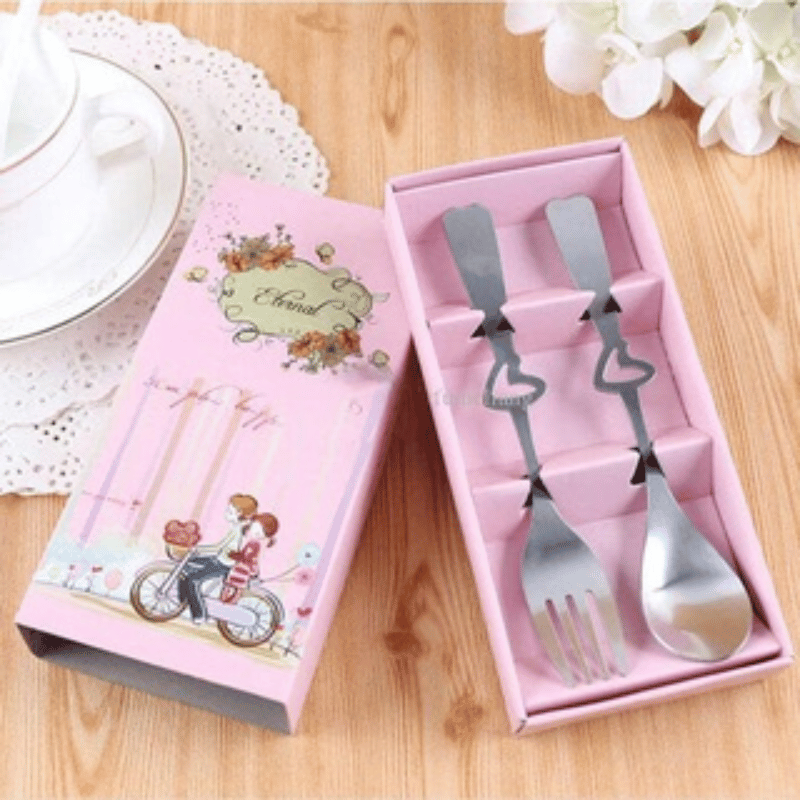Cutlery Set Pink Bicycle Eternal
