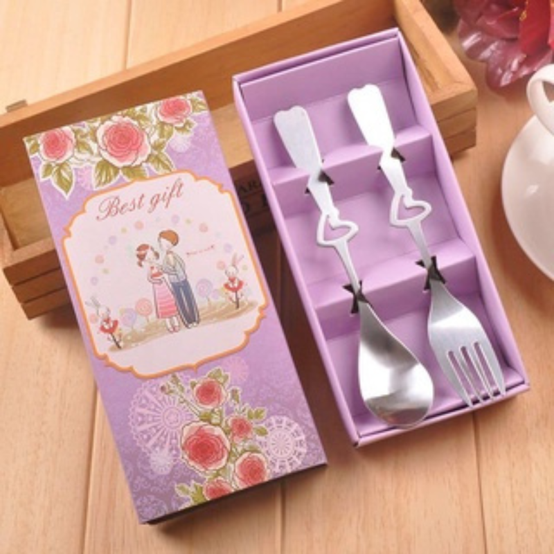 Cutlery Set Purple Best Gift