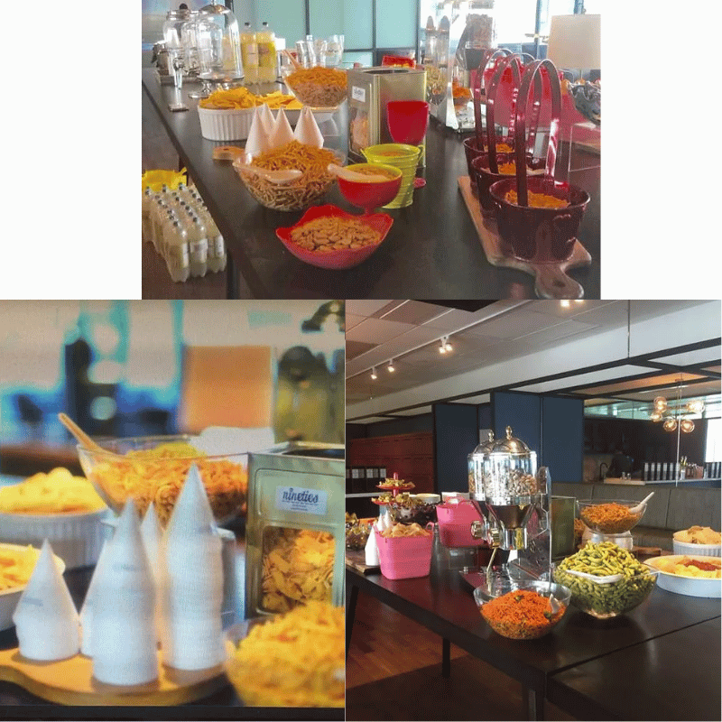 Kacang Putih Buffet Setup