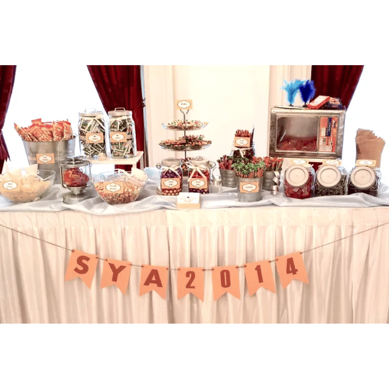 Candy Buffet Setup