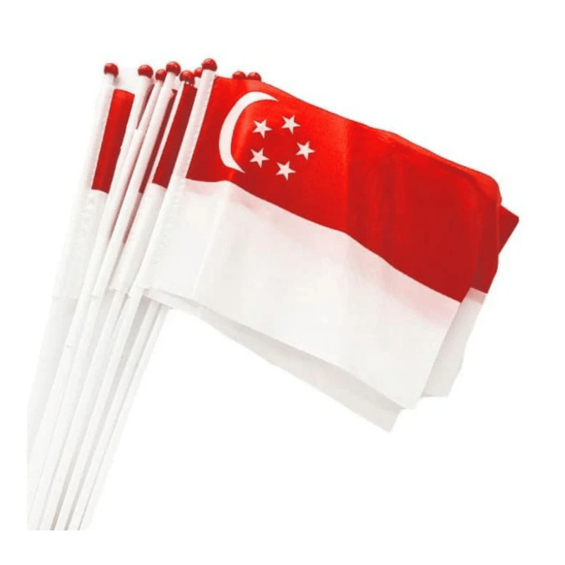 Handheld National Day Flags 20pc