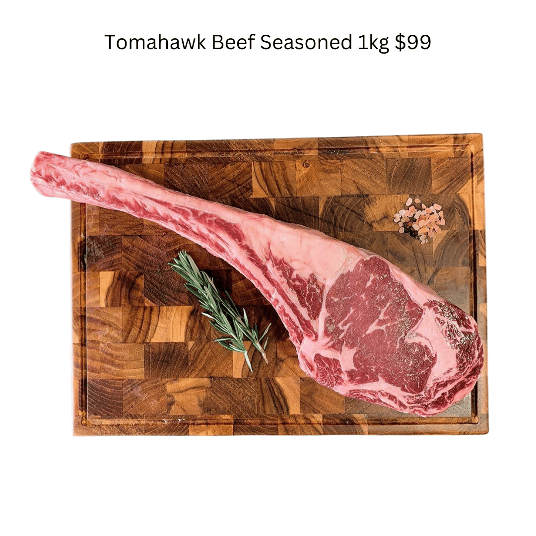 Tomahawk Beef Seasoned 1kg