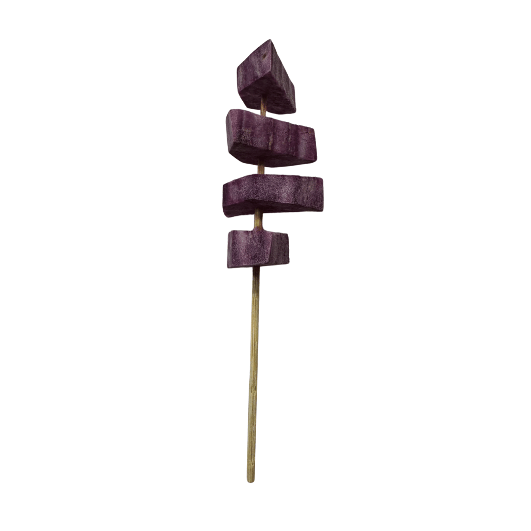 Purple Sweet Potato 12 Skewers Raw