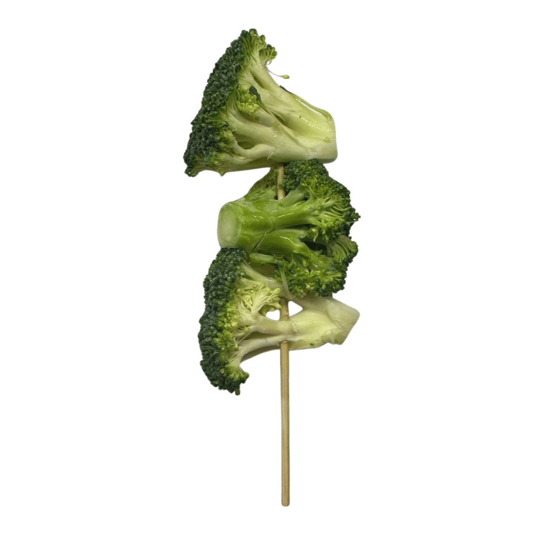 Broccoli 12 Skewers Raw