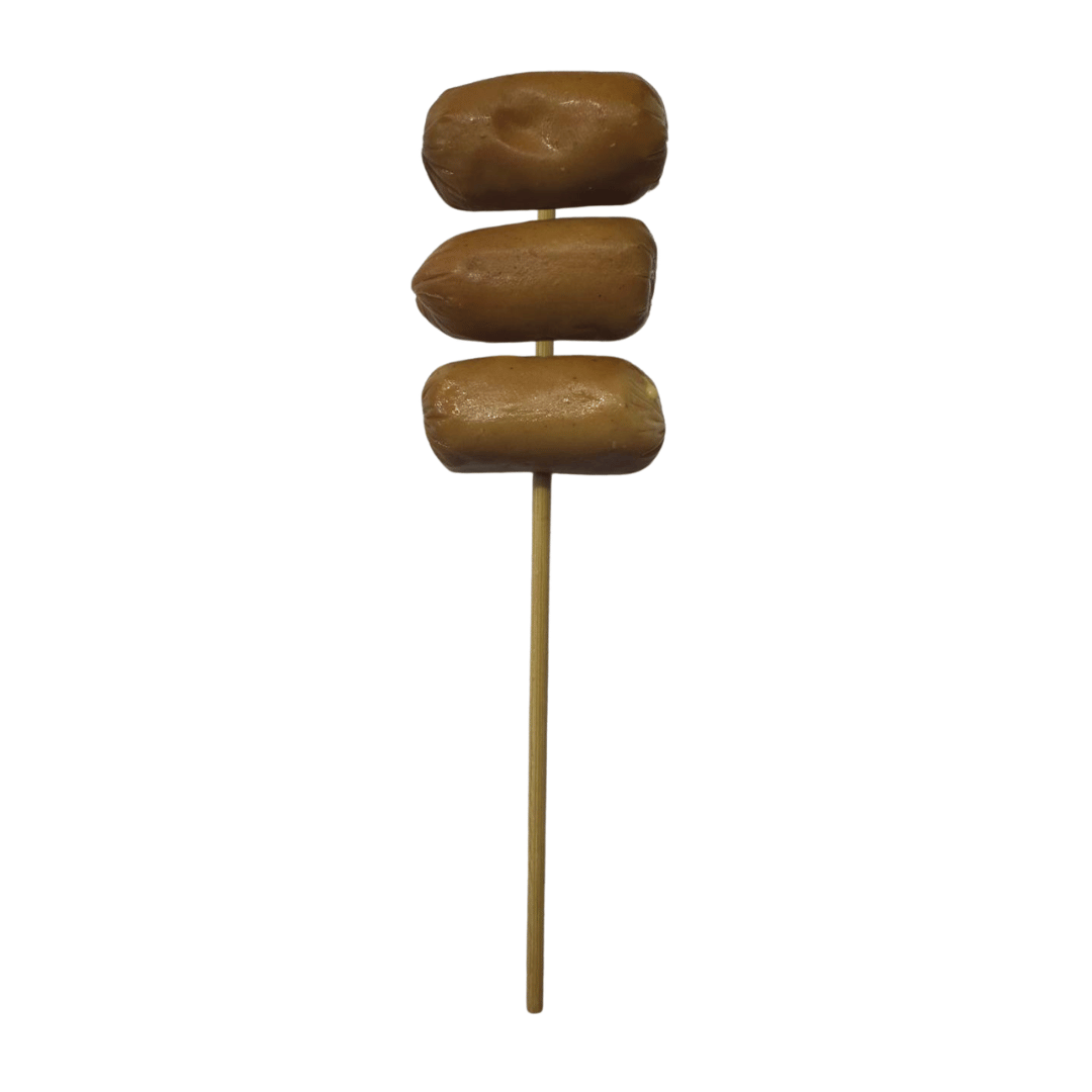 Cheese Chicken Cocktail Sausage 10 Skewers Raw