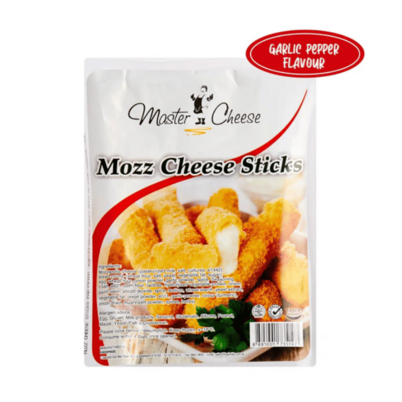 [Halal] Mozzarella Cheese Sticks Garlic Flavour 10pcs Daily Cart
