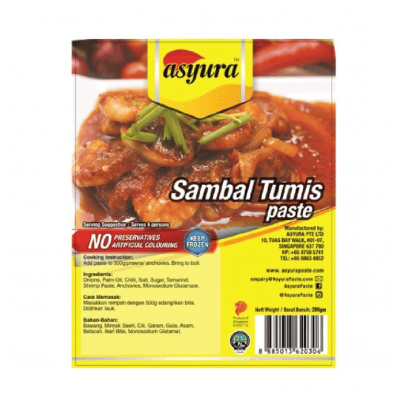 [Halal] Asyura Sambal Tumis Paste 280g