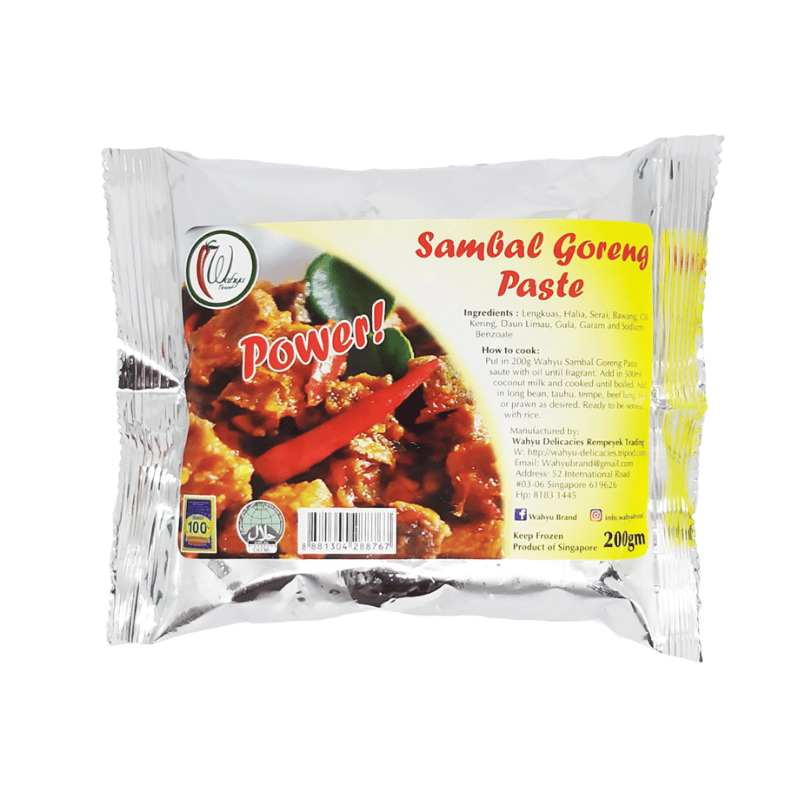 [Halal] Wahyu Sambal Goreng Paste Pkt 200g