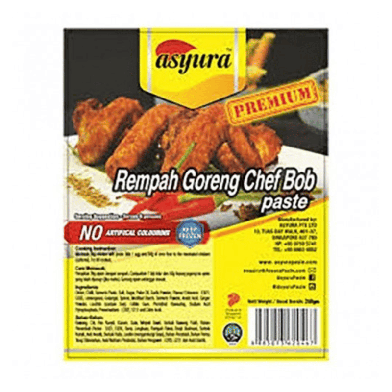[Halal] Asyura Rempah Goreng Chef Bob Paste 300g
