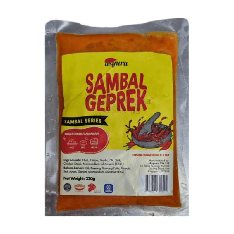 [Halal] Asyura Sambal Goprek Paste 220g