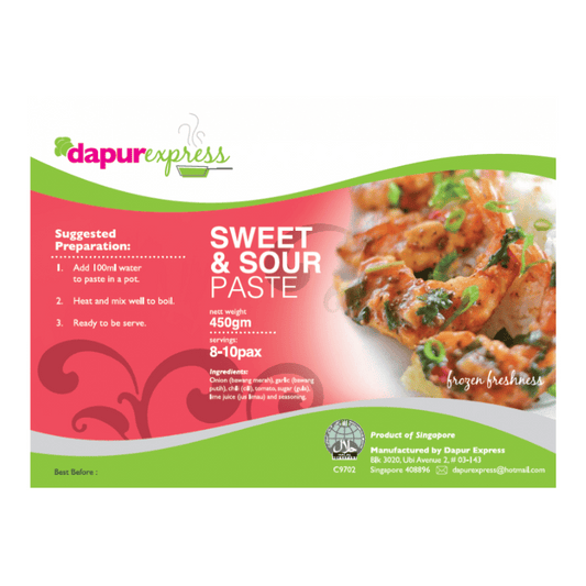 [Halal] Dapur Express Sweet and Sour Paste 450g