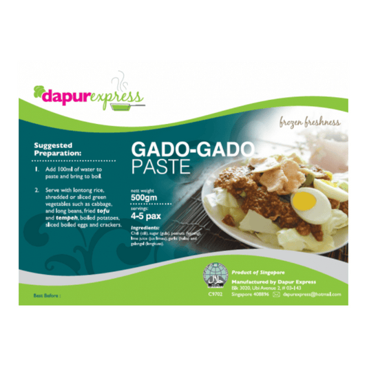 [Halal] Dapur Express Gado Gado Paste 500g