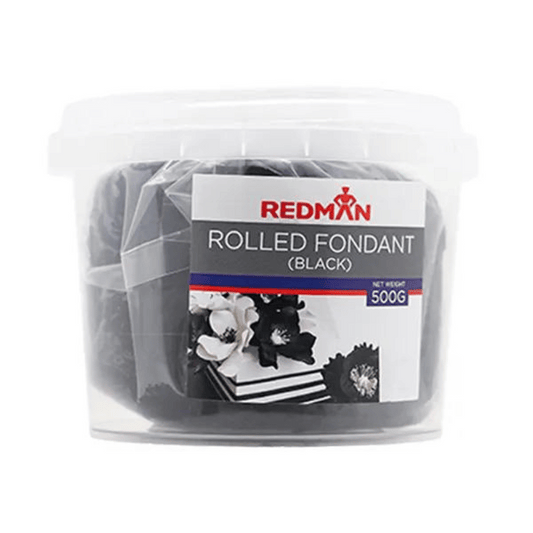 Rolled Fondant 500gm - Black