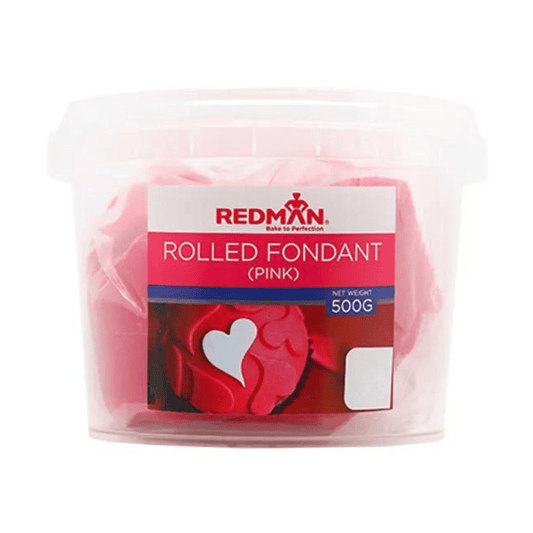 Rolled Fondant 500gm - Red