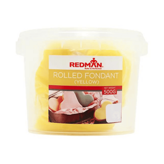 Rolled Fondant 500gm - Yellow