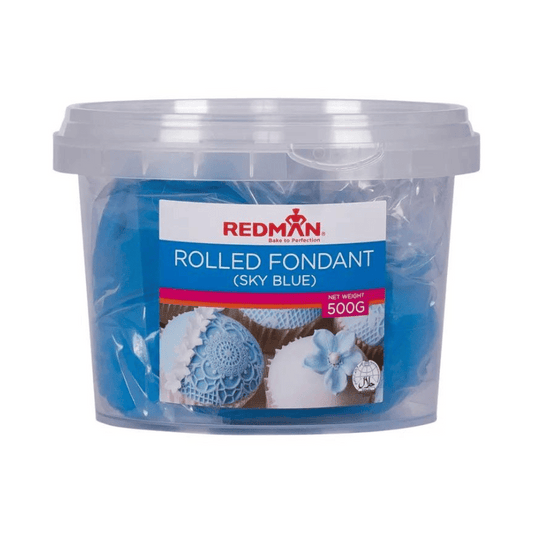 Rolled Fondant 500gm - Sky Blue