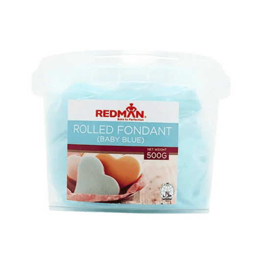 Rolled Fondant 500gm - Baby Blue