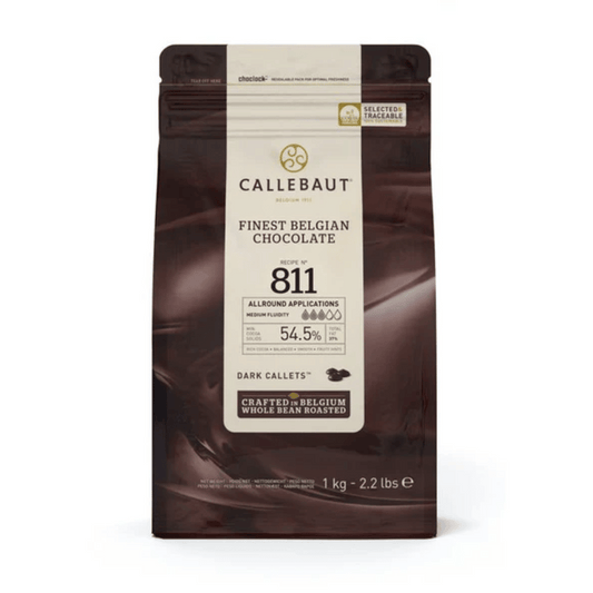 [Halal] Callebaut 811 Dark Couverture 54.5% Callets 1kg