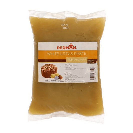 Redman White Lotus Mooncake Paste - Premium 1kg