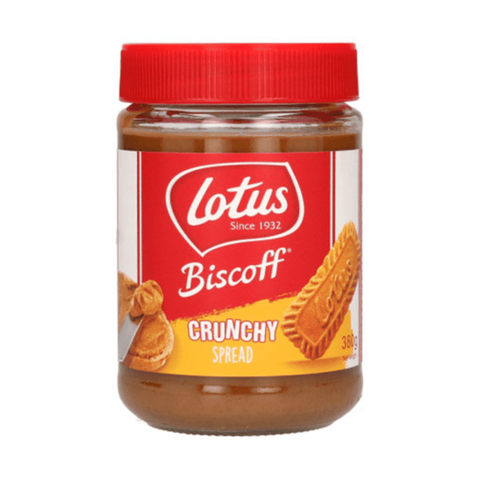 [Halal] Lotus Biscoff Spread Crunchy 380g