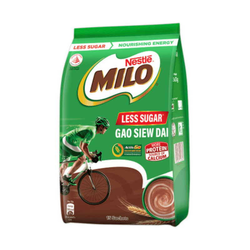[Halal] Milo 3-in-1 Gao Siew Dai Less Sugar 33gm x 13 sachets