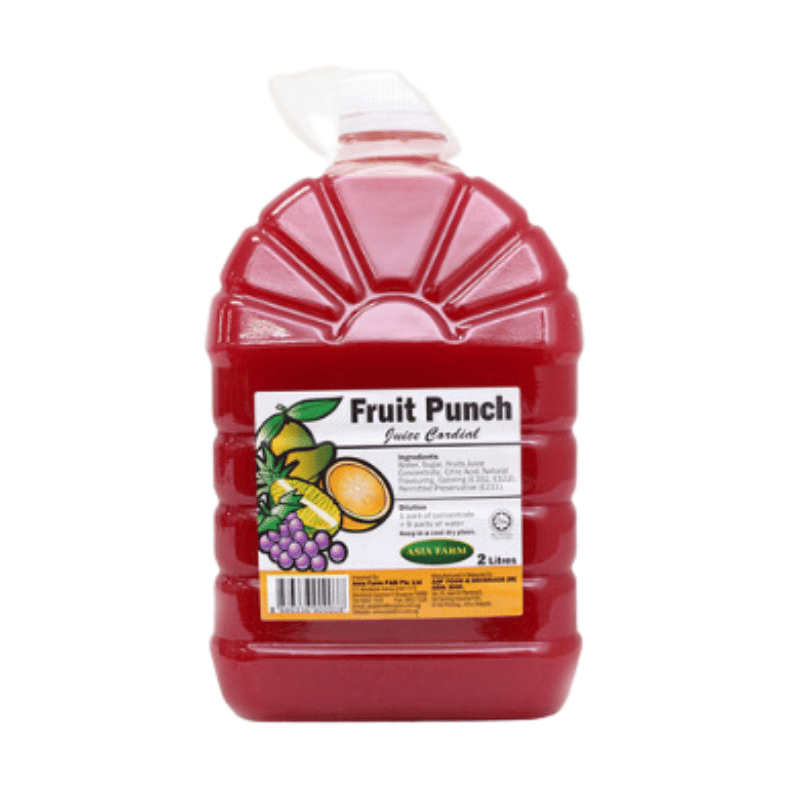 [Halal] Asia Farm Cordial Fruit Punch 2L