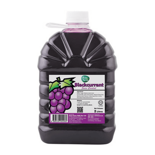 [Halal] Asia Farm Cordial Blackcurrant 2L