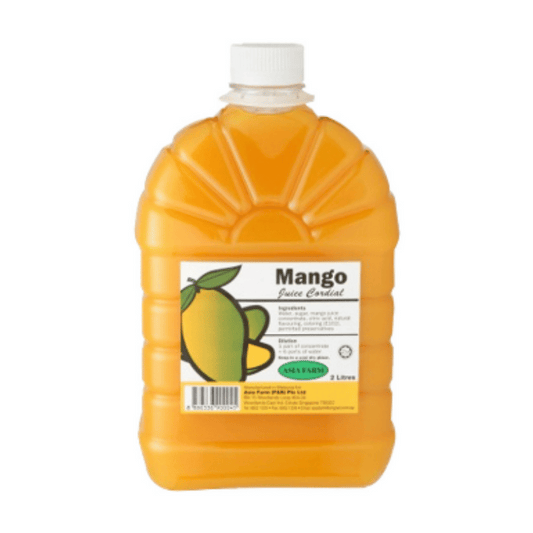 [Halal] Asia Farm Cordial Mango 2L
