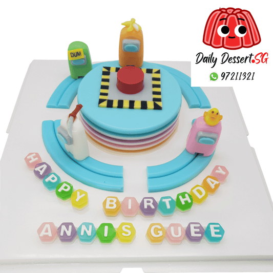 Jelly Cake - Among Us - Cake A