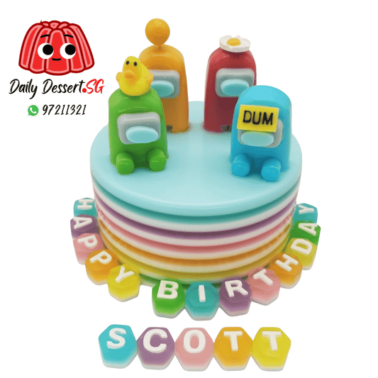 Jelly Cake - Among Us - Cake B