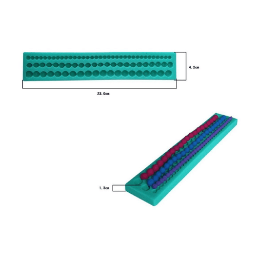 MM 10851 | Beads Chain Silicone Mold