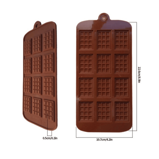 MM 16103 | Chocolate Bar Silicone Mold - Small Bar