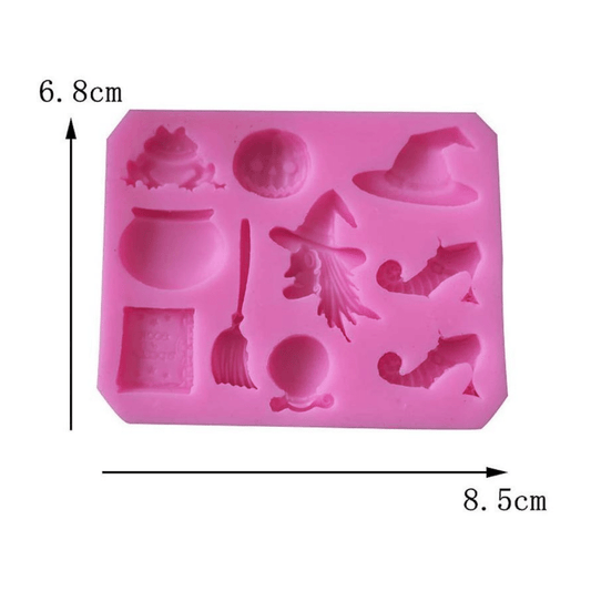 MM 10655 | Halloween Witch Silicone Mold