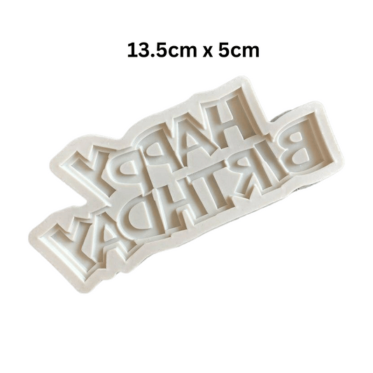 16115 | Happy Birthday Silicone Mold