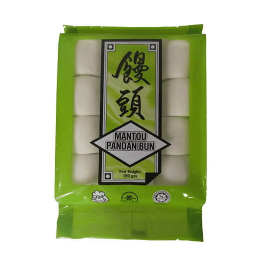 [Halal] Mantou Pandan 12pc