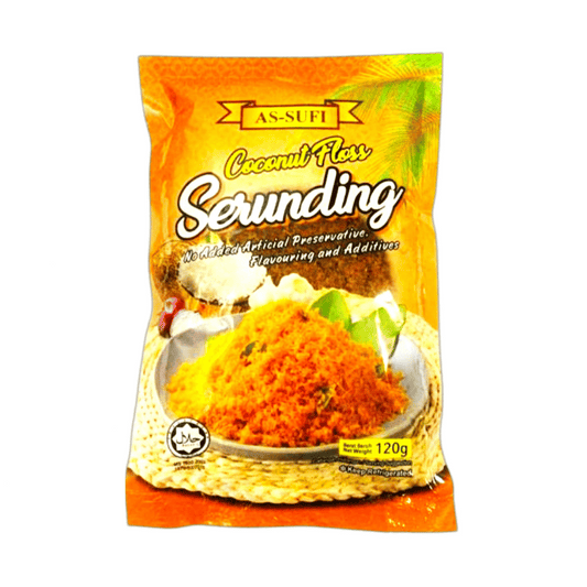 [Halal]  As Sufi Serunding Coconut Floss 120g