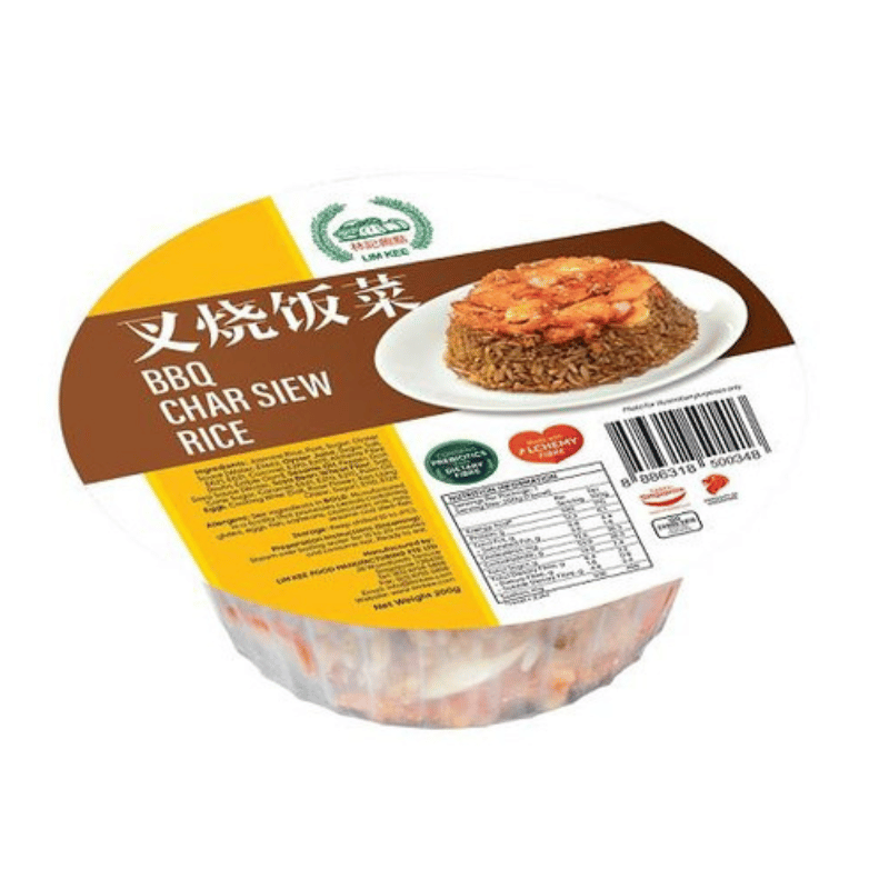 BBQ Char Siew Rice Fan Choy